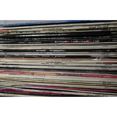 322 - Large collection of LPs covering, Classical, Pop and Easy Listening, inc. Frank Sinatra, Neil Diamon... 