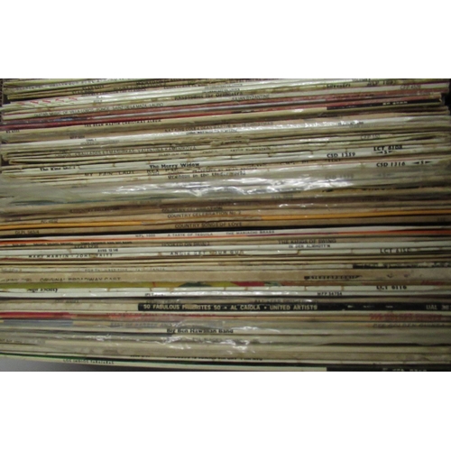 323 - Large collection of vinyl LPs, mostly UK and South Africa pressings inc. Tom Jones, Frankie Laine, M... 