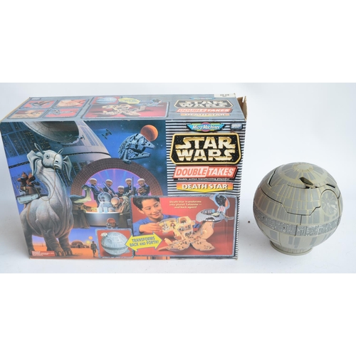 161 - Collection of Star Wars toys to include Kenner Millennium Falcon, AT-AT (A/F, missing front legs) et... 