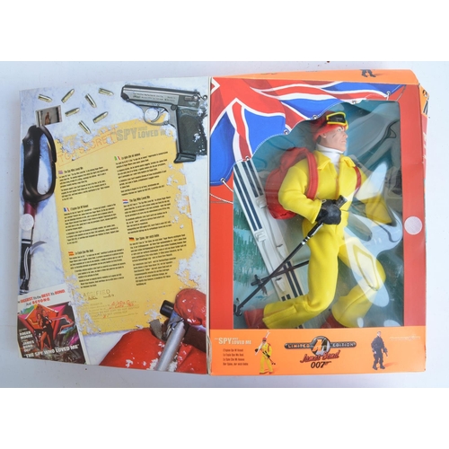 162 - Collection of Action Man vehicles, a Stealth Jet, 2 accessory boxes (empty), The Spy Who Loved Me ac... 