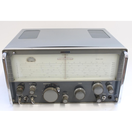 1025 - c1960s Eddystone radio receiver model 830