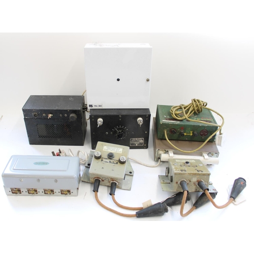 1026 - Selection of civilian and military testing and electrical eqpt. incl. Wireless set no.19 call comman... 