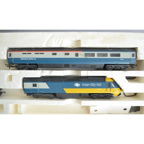 176 - Three boxed OO/HO gauge electric train sets to include Lima Inter-City 125 set, Tri-ang RAX with Pri... 