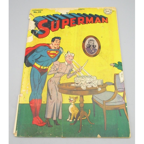 348 - DC Golden Age - Superman #43 Nov.-Dec. 1946, a/f