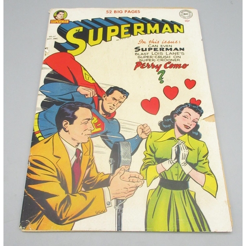 350 - DC Golden Age - Superman #67 Nov.-Dec. 1950, a/f