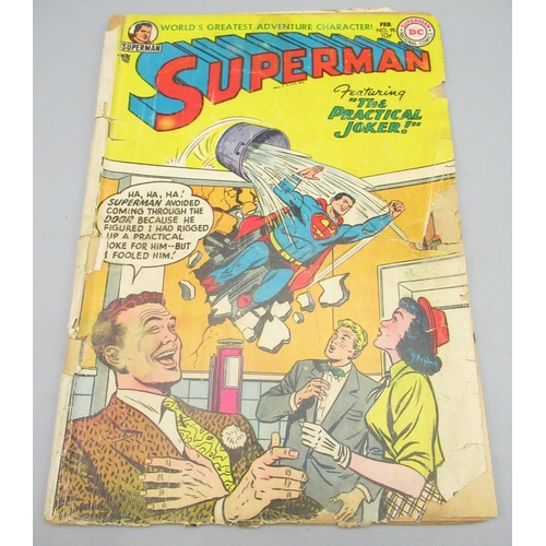 354 - DC Golden Age - Superman #95 Feb. 1955 'featuring the Practical Joker!' a/f