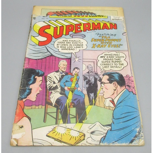 360 - DC Silver Age - Superman Issues #107, 108 & 109, a/f (3)