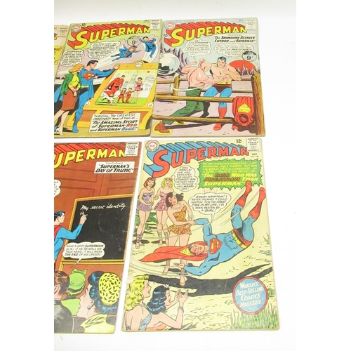 367 - DC Silver Age - Superman issues #159 (x2), 161, 162, 164, 172, 173, 175, 176 & 180, a/f (10)