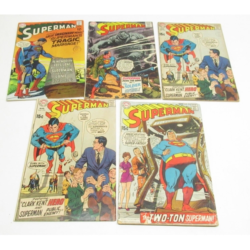 368 - DC Silver Age - Superman issues # 183, 184, 185, 186, 191, 194, 196, 197, 201, 205, 208, 209 (x2), 2... 