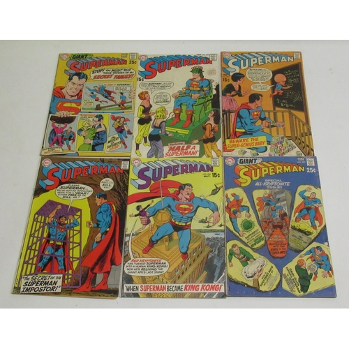 369 - DC Bronze Age - Superman issues #222, 223, 224, 225, 226, 227, 228, 229, 234, 253, 261, 272, 284, 29... 