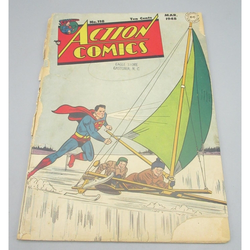 370 - DC Golden Age - Action Comics #118 March 1948, a/f