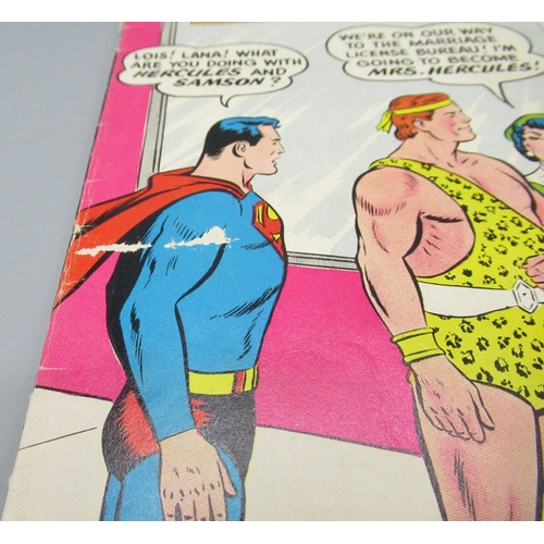 377 - DC Silver Age - Action Comics #274 March 1961 'featuring The Reversed Super-Powers!', a/f, #275 Apri... 