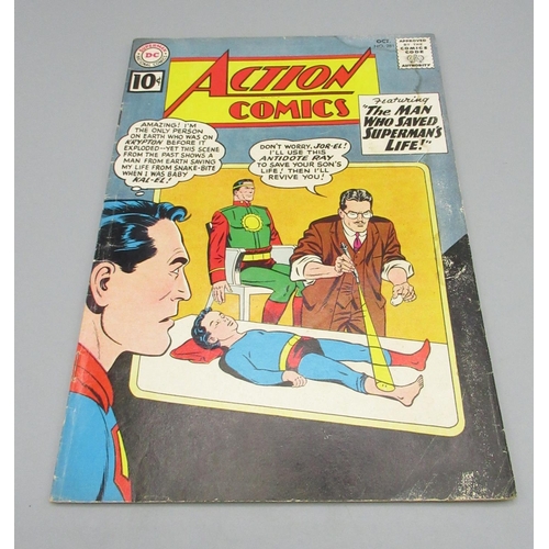 378 - DC Silver Age - Action Comics #280 Sept. 1961 'featuring Brainiacs Super-Revenge!', a/f, #281 Oct. 1... 