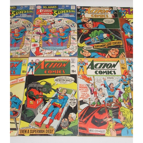 384 - DC Silver Age/Bronze Age - Action Comics #359, 360 (x2), 370, 382, 385, 386, 387, 388 & 389 (10, a/f... 