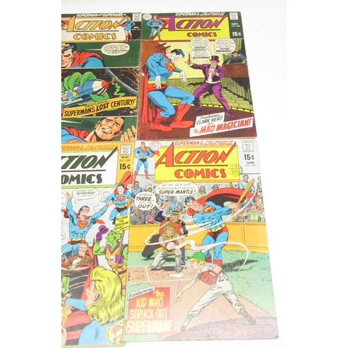 384 - DC Silver Age/Bronze Age - Action Comics #359, 360 (x2), 370, 382, 385, 386, 387, 388 & 389 (10, a/f... 