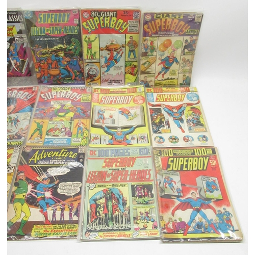 386 - Mixed collection of DC comics inc. Justice League of America #76 Dec 1969, #113 Oct 1974, Giant Jimm... 