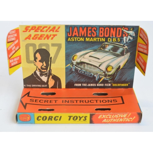 Boîte Vide Corgi Toys – James Bond Aston Martin DB5 – Réf 261 – UK