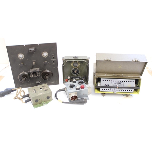 957 - Selection of military radio related queipment incl. Wireless PSU for Wireless Set (Canadian) 58 Mk I... 