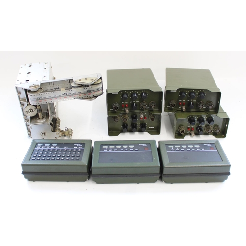 960 - Racal MA 4230/4231 morse encoder decoders together with a selection of other Racal military eqpt. an... 