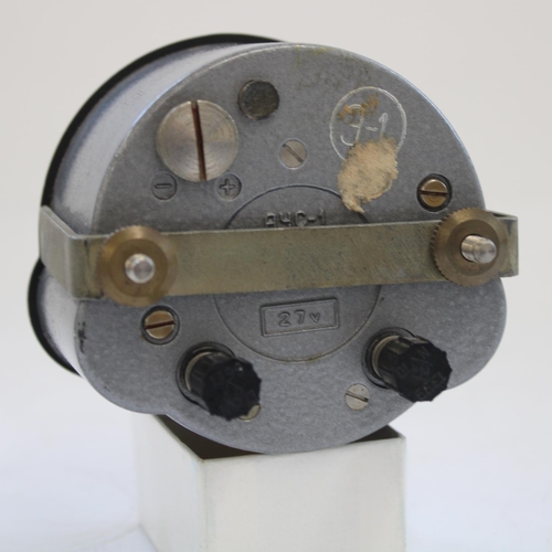 853 - Post WWII Soviet fighter aircraft two day cockpit chronograph clock model ASF-1