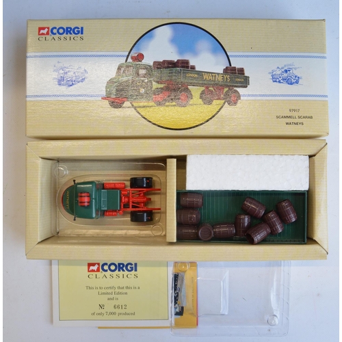 215 - 25 boxed diecast vehicle models, mostly 1/50 scale to include Corgi, Corgi Classics and Cararama. Co... 