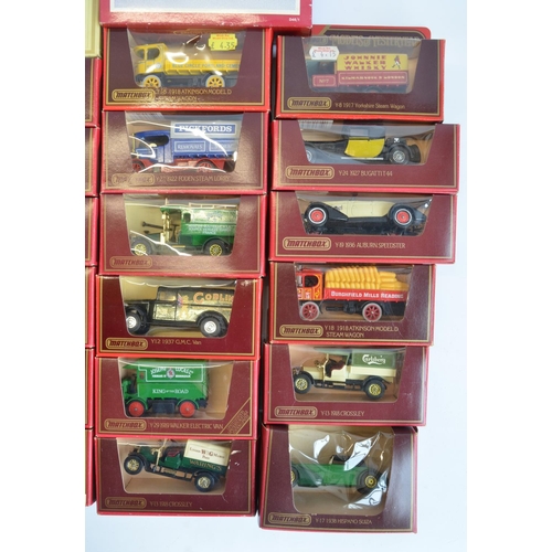 218 - Collection of boxed diecast model vehicles to include Dinky, Matchbox Models Of Yesteryear, Solido, ... 