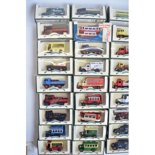 224 - 63 boxed Lledo Days Gone models, contents at least near mint, boxes at least excellent. Also include... 