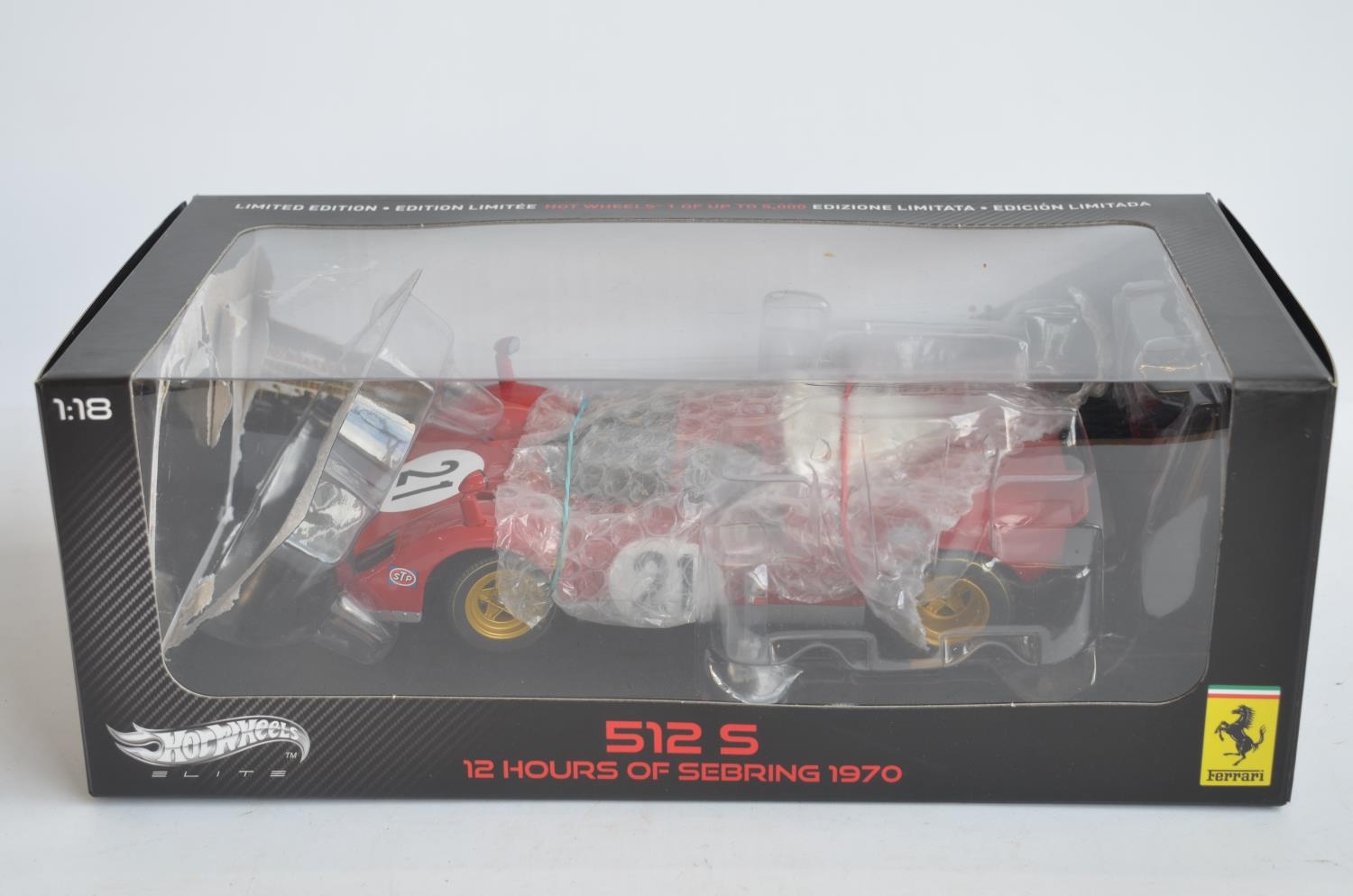 1:18 - buy Hotwheels Elite - Ferrari 512 S Nurburgring 1970 #55 / 7 J 786