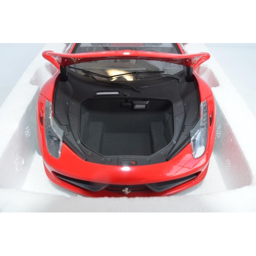 未開封 1/18 Hot Wheels Elite Ferrari フェラーリ Hot Wheels Elite 1/18 Scale V7438 - Ferrari 599XX #77 - Red