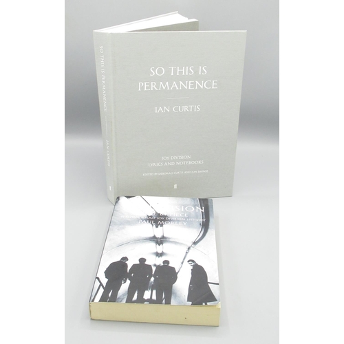 326B - Joy Division - Curtis(Ian) So This is Permanence Joy Division Lyrics and Notebooks, Faber & Faber, 1... 