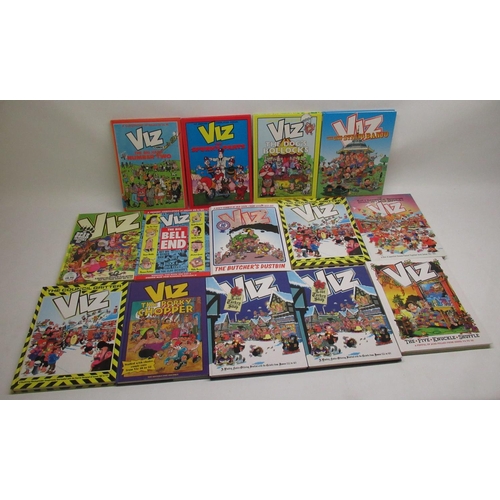 403 - Large collection of Viz comics annuals inc. The Cleveland Steamer, The Sausage Sandwich, The Last Tu... 