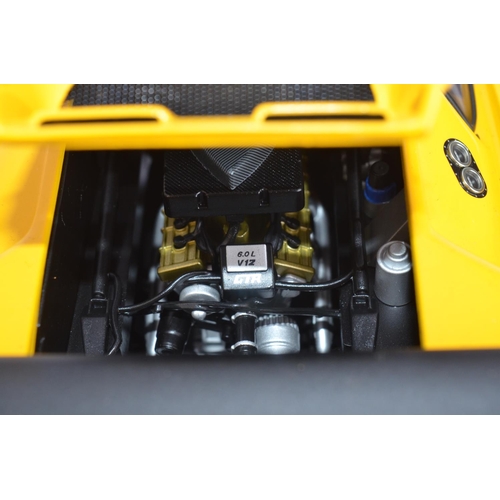 265 - Autoart 1/18 scale highly detailed Lamborghini Diablo GTR car model featuring opening doors, bonnet ... 