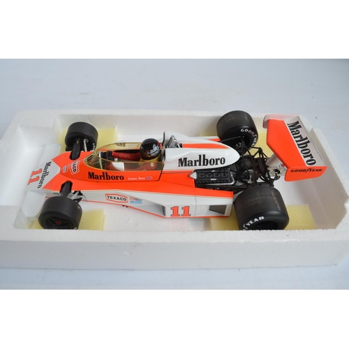 269 - Boxed Minichamps (Paul's Model Art) 1/18 scale diecast McLaren Ford M23 James Hunt 1976 (530 761811)... 