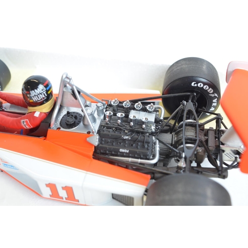 269 - Boxed Minichamps (Paul's Model Art) 1/18 scale diecast McLaren Ford M23 James Hunt 1976 (530 761811)... 