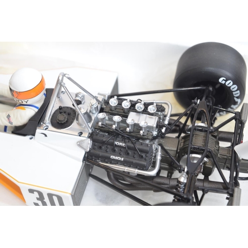 270 - Minichamps (Paul's Model Art) 1/18 scale diecast McLaren Ford M23 Yardley/J. Scheckter 1973 (530 731... 