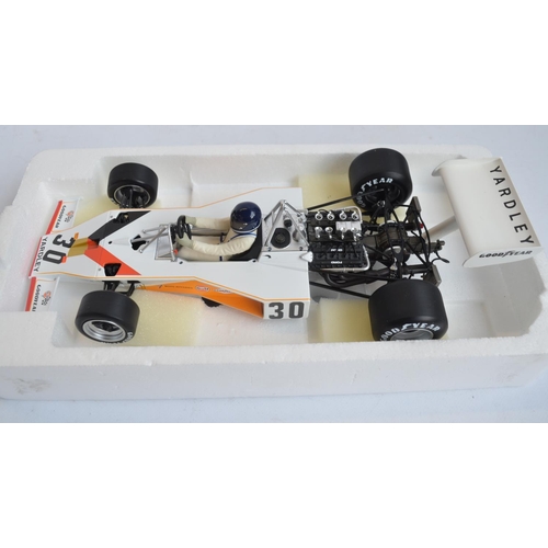 271 - Minichamps (Paul's Model Art) limited edition 1/18 scale diecast McLaren Ford M23 Yardley/J. Ickx 19... 