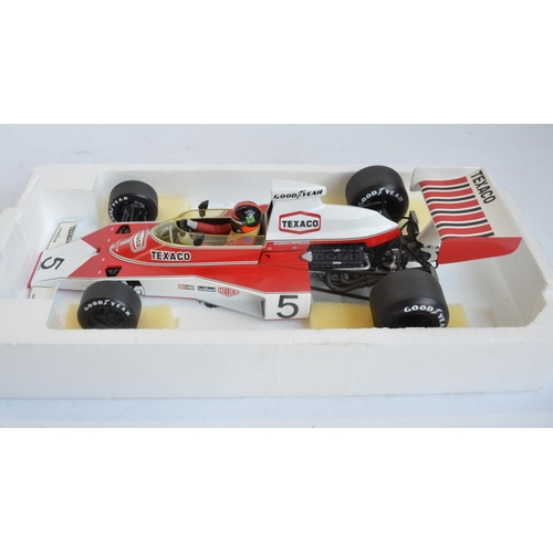 273 - Boxed Minichamps (Paul's Model Art) 1/18 scale diecast McLaren Ford M23 E. Fittipaldi 1974 (530 7418... 