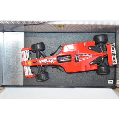 282 - 2x boxed Michael Schumacher 1/18 scale diecast model F1 cars to include Minichamps Benetton Ford B19... 