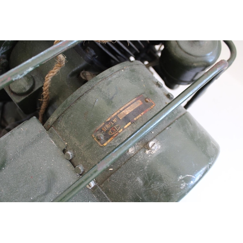 895 - c1950s British Army 'Chorehorse' BSA 300W charging unit generator