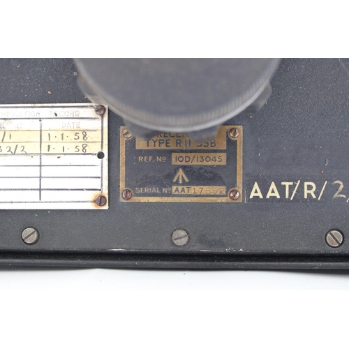 901 - WWII period RAF aircraft radio receiver type II 55B (later mod records for 1950s)