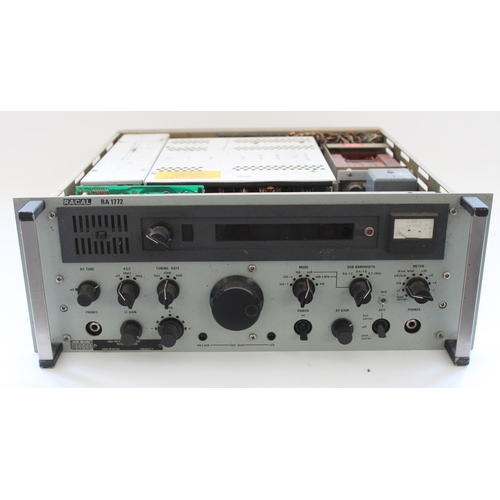 993 - Racal RA 1772 HF receiver (missing top cover)