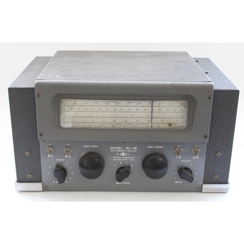 994 - US post-war National Company HF radio receiver model NC-46