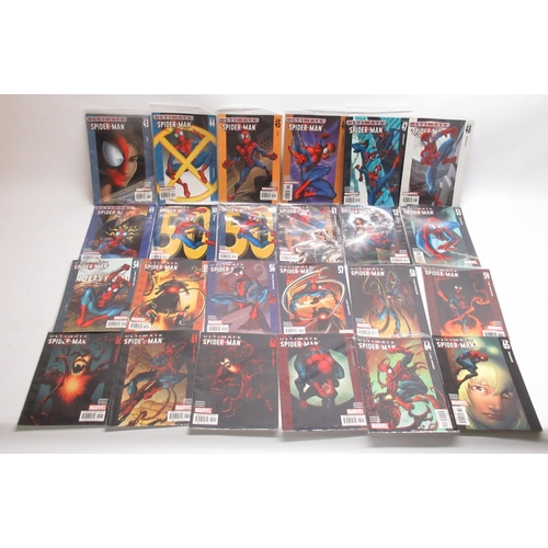 406 - Marvel Spiderman - Ultimate Spider-Man Annual issues #1-3, Ultimate Spider-Man issues #28-49, 50(x2)... 