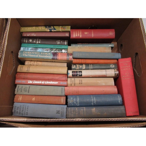 423 - Large collection of assorted fiction, non-fiction, history, etc. inc. P.G.Wodehouse, Elizabeth Goudg... 