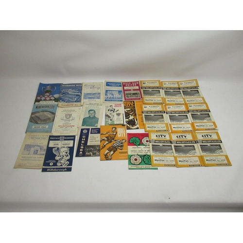 430 - Collection of 1950s, 60s and later football programmes predominantly covering Hull City inc. a Engla... 