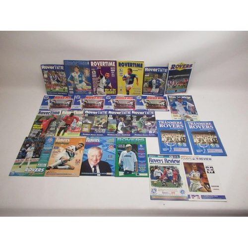 431 - Collection of Blackburn Rovers (27)  and Oxford United(109) programmes covering 1980s,90s and early ... 