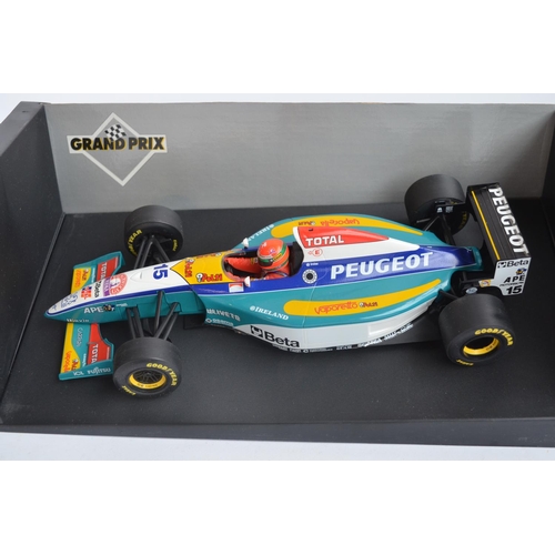 283 - 4x Minichamps (Paul's Model Art) 1/18 diecast Formula 1 racing car models, all Team Jordan to includ... 