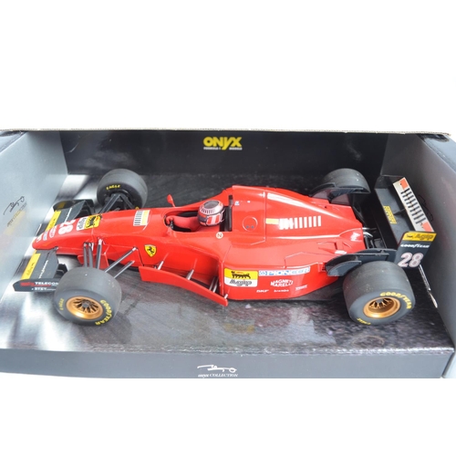 289 - 3x 1/18 diecast Formula 1 Ferrari racing car models to include Paul's Model Art 180 930028 F 93A, Ge... 