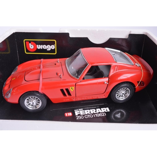 292 - 5x boxed diecast 1/18 scale Ferrari car models to include Eagle's Race 250 GTO 64 (some damage to ch... 