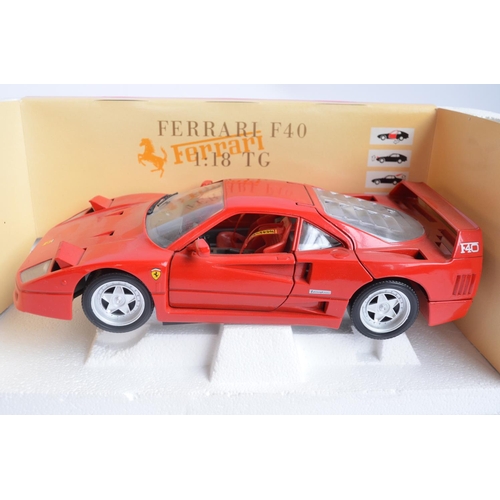 292 - 5x boxed diecast 1/18 scale Ferrari car models to include Eagle's Race 250 GTO 64 (some damage to ch... 